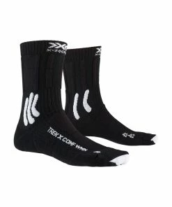 X-SOCKS Woman Trek X Comf Opal Black/arctic White 41-42