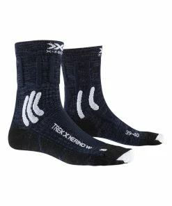 X-SOCKS Woman Trek X Merino Midnight Blue/arctic White 35-36